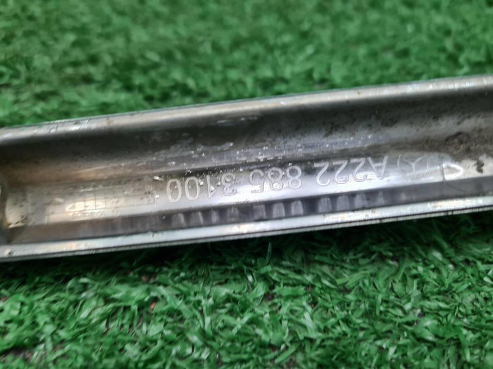 Молдинг заднего бампера Mercedes S W222 (17-20)