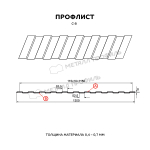 Профнастил для забора C-8x1150