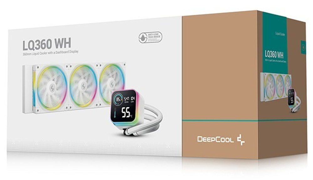Система охлаждения жидкостная Deepcool LQ360 WH