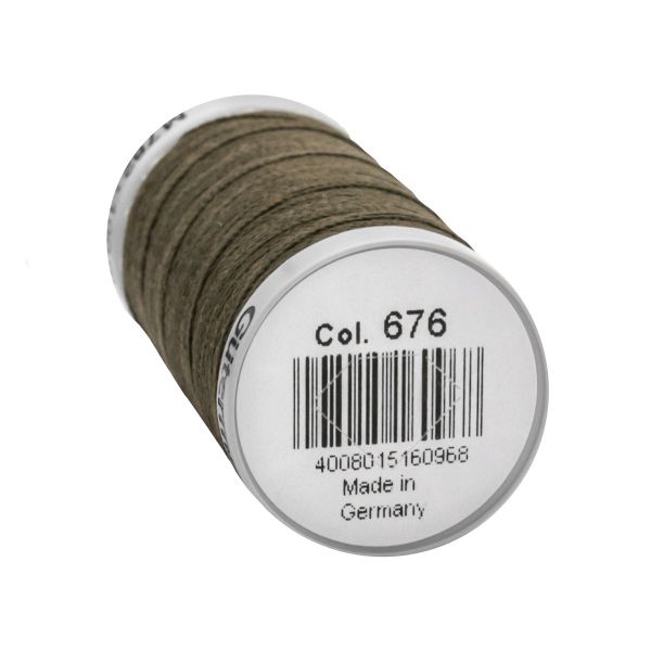 Нитки суперкрепкие Gutermann Extra Strong M782 №40 (100 метров), 5 кат. | 676 св.хаки