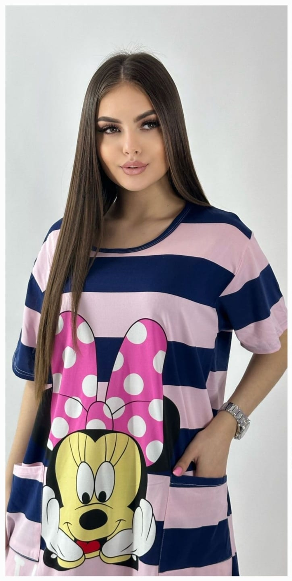 Туника Мультик с карманом 3684632-1/3