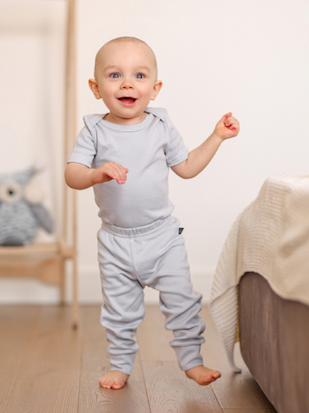 Штанишки LooJoo Серый шелк