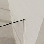 Душевая перегородка Azario Walk-in 1000х1950 прозрачное стекло 8 мм, профиль графит матовый (AZ-251-100-MGR-CL)