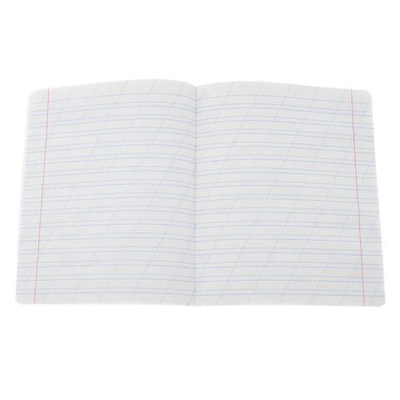 Тетрадь школьная 12л. косая линия A5