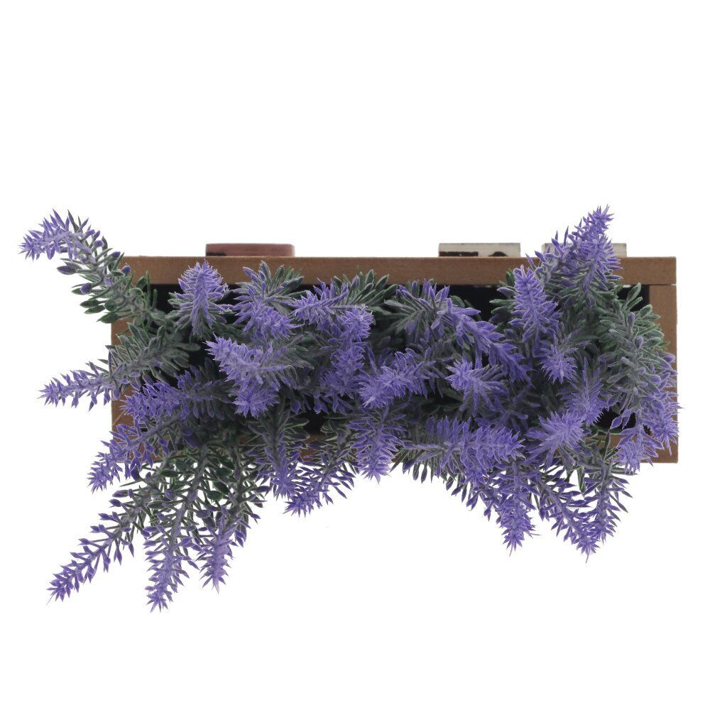 GAEM Цветочная композиция "Лаванда", L17 W6 H17,5 см