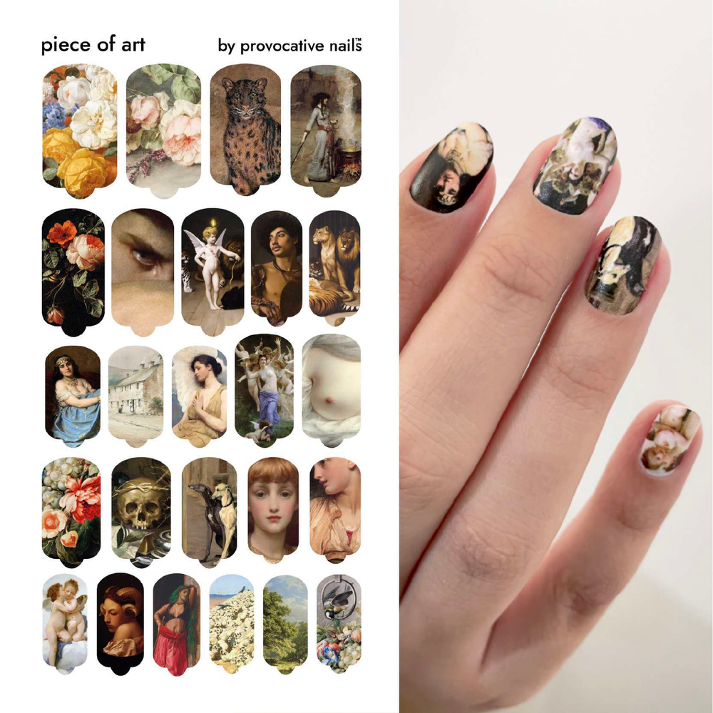 Пленки для маникюра Provocative Nails piece of art