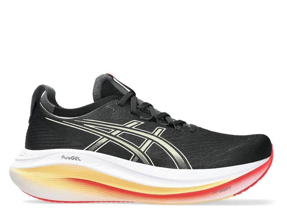 Кроссовки для бега мужские Asics Gel-Nimbus 27 M Черно-Красные