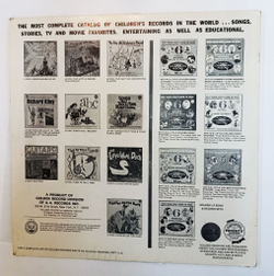 Винтажная виниловая пластинка LP Kay Lande, Peggy Powers, Ed Powell Cinderella Золушка Сказка На Англиском Языке (USA 1964)