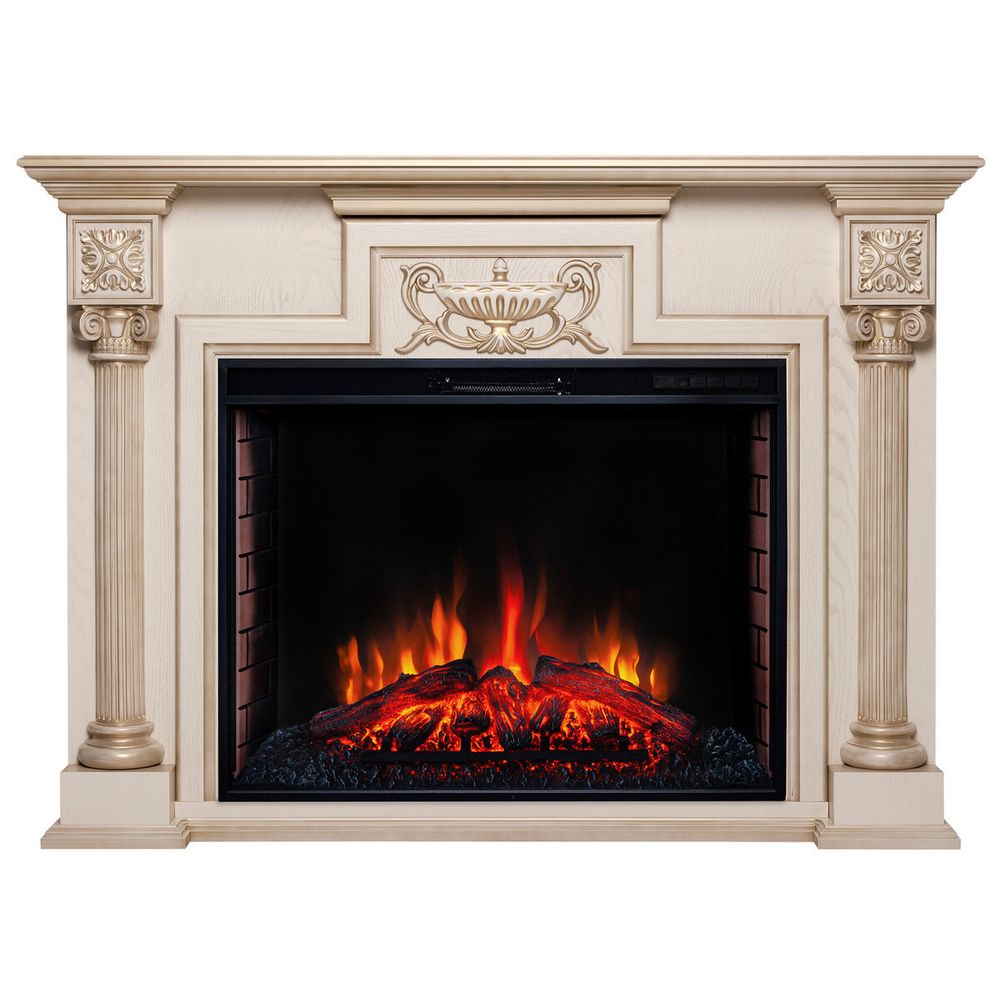 Электрокамин RealFlame London 33 WT-659G с очагом Epsilon 33