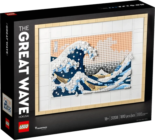 Конструктор LEGO ART 31208 Хокусай – Великая волна