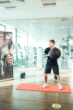 Тренировочный мяч Wall Ball Deluxe 15 кг