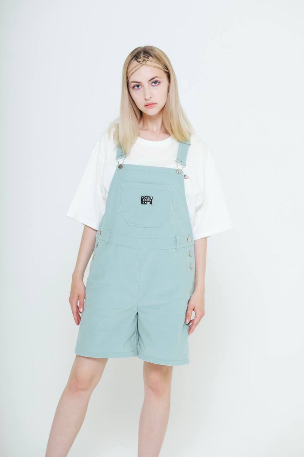 Комбинезон-шорты WNL Вельветовый Mint