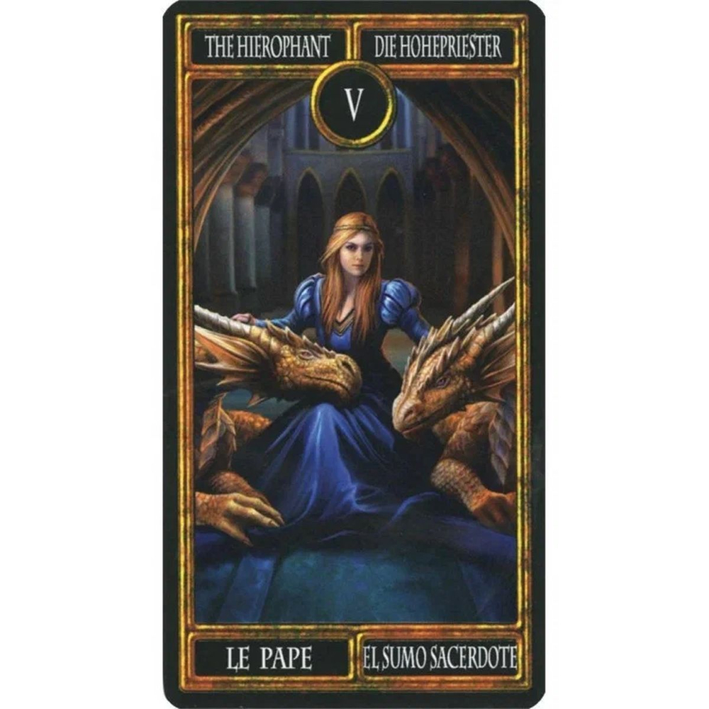Anne Stokes Dragon Tarot / Таро Драконов Анны Стокс