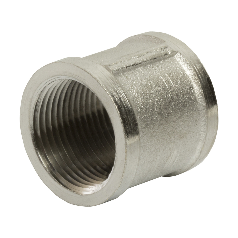 Муфта 3/4'' вн/вн никель