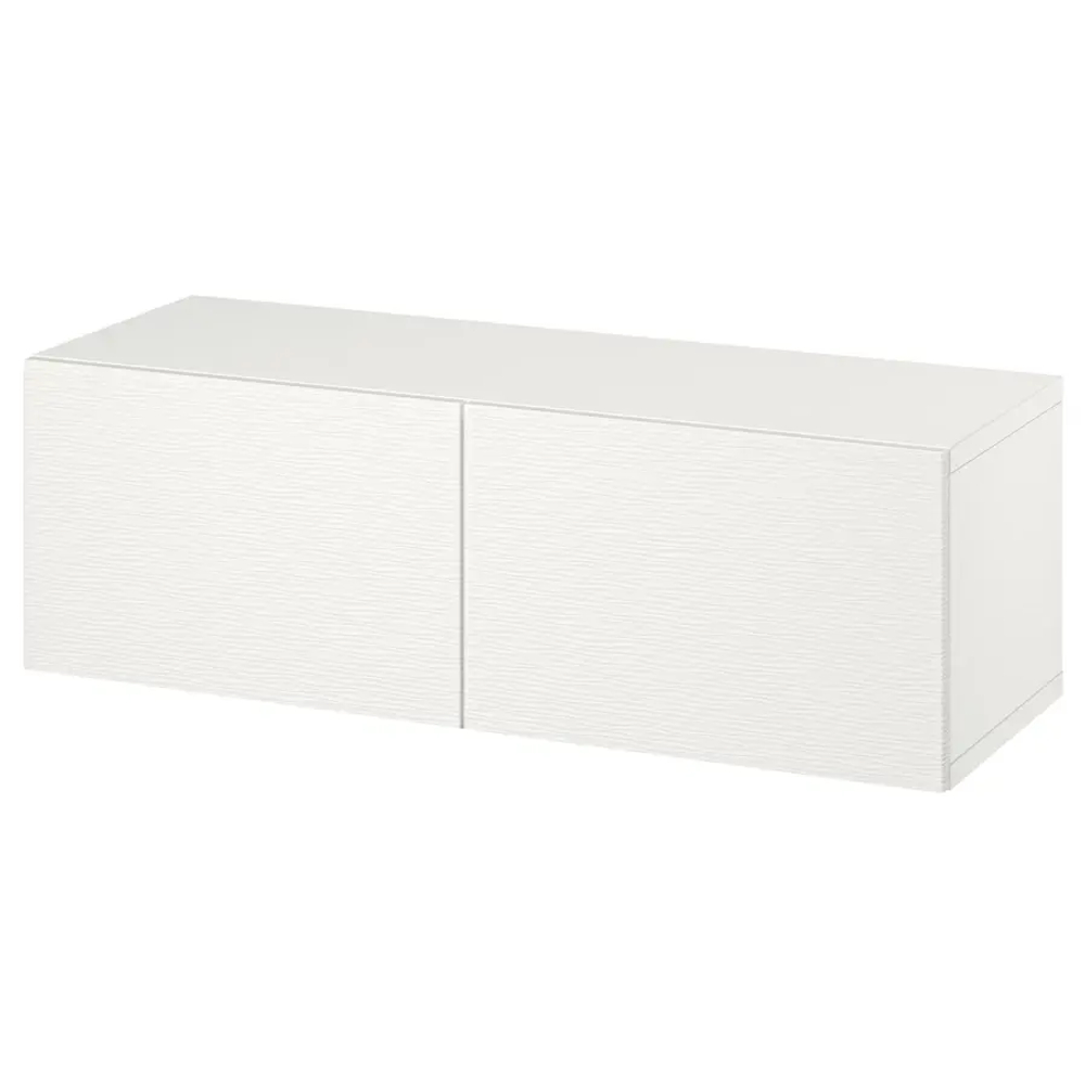 Комбинация навесного шкафа - IKEA BESTÅ/BESTA/БЕСТО ИКЕА, 38х42х120 см, белый