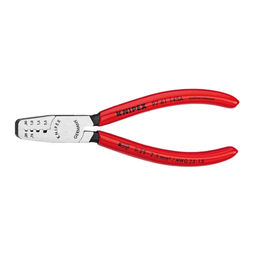 Инструмент для обжима контактных гильз 145 мм Knipex 97 61 145 A SB