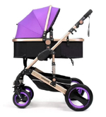 Коляска-трансформер 2в1 Wisesonle реверсивный блок