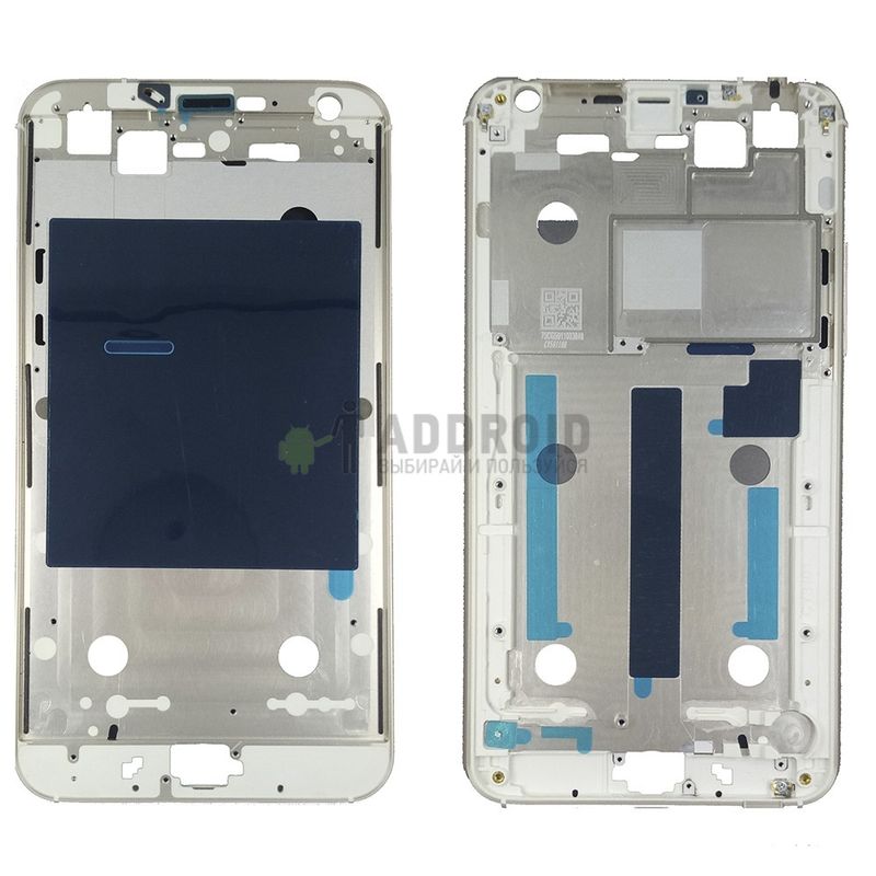 Средняя часть корпуса (рамка) для Meizu MX4 золотая