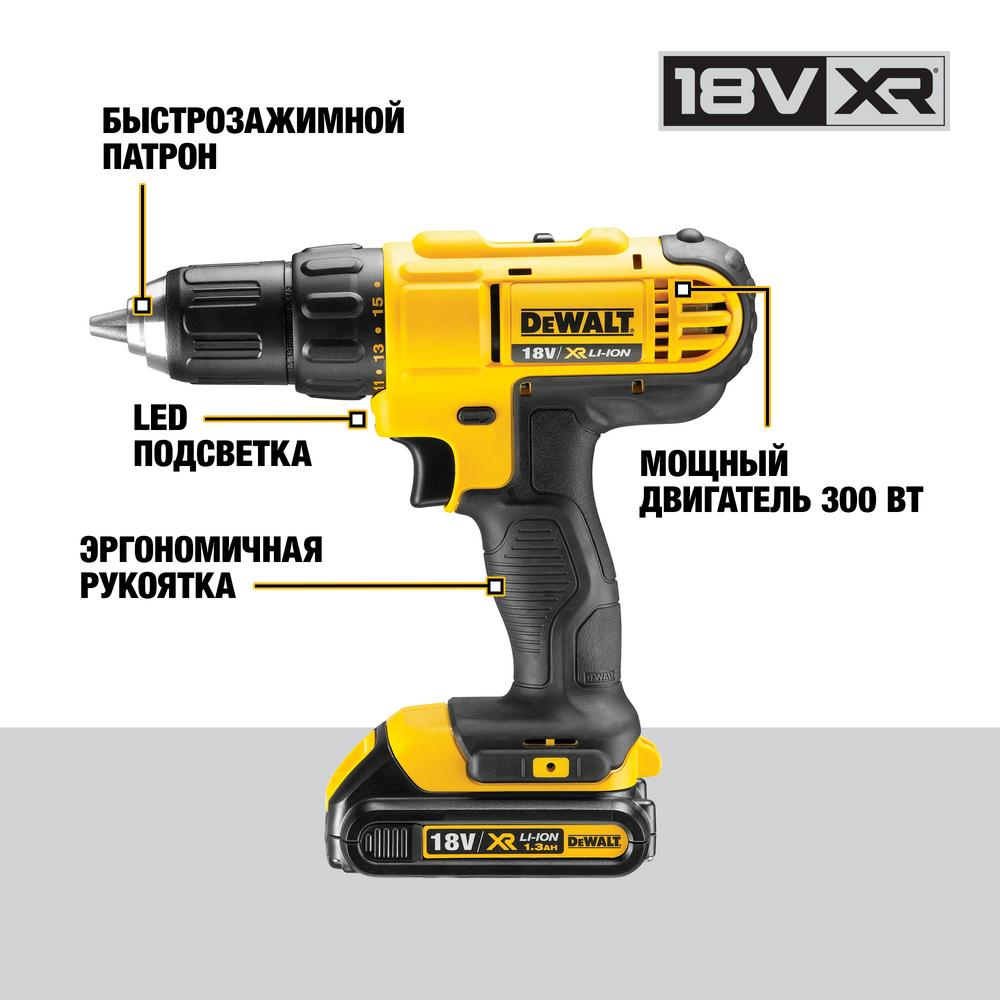 Шуруповерт DeWalt DCD771D2 18V
