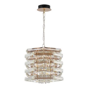 SL6137.203.04 Светильник подвесной ST-Luce медь/прозрачный E14 4*40W STROZZI