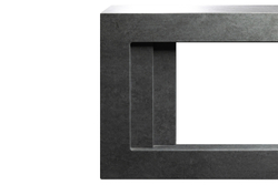 Каминокомплект Line 42 SFT (Разборный) - Серый графит с очагом Vision 42 LOG LED