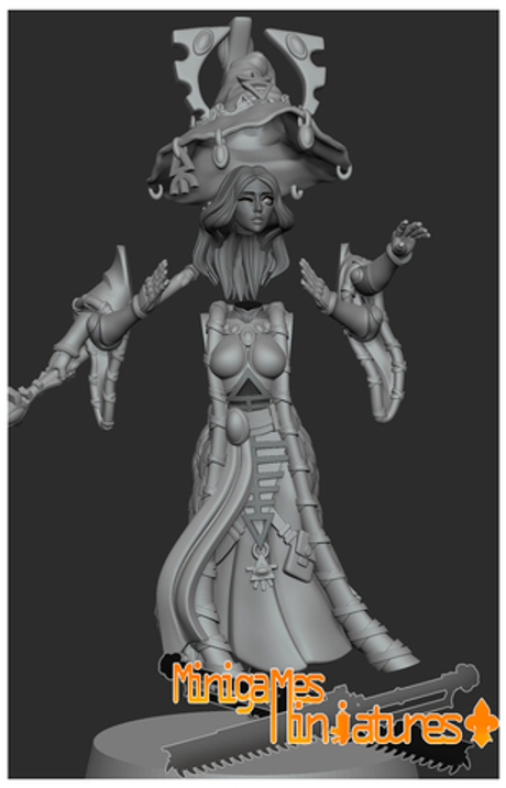 Аниме миниатюры под стиль вархаммер anime figurine 32-56-75мм