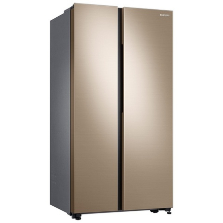 Холодильник Samsung RS61R5001F8/WT side by side, бежевый