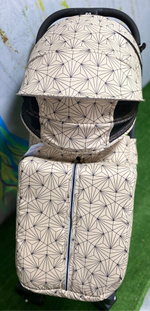 Коляска прогулочная Farfello Comfy Go, ажурный бежевый Артикул: CG-55