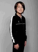 Модель рост 139 см. размер брюк 8-10 см