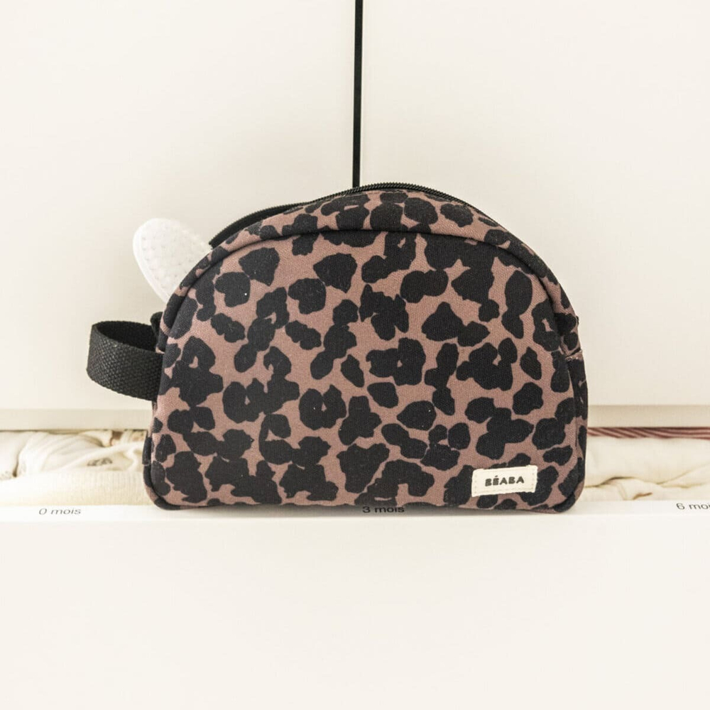 Косметичка для мамы и малыша BEABA Leopard
