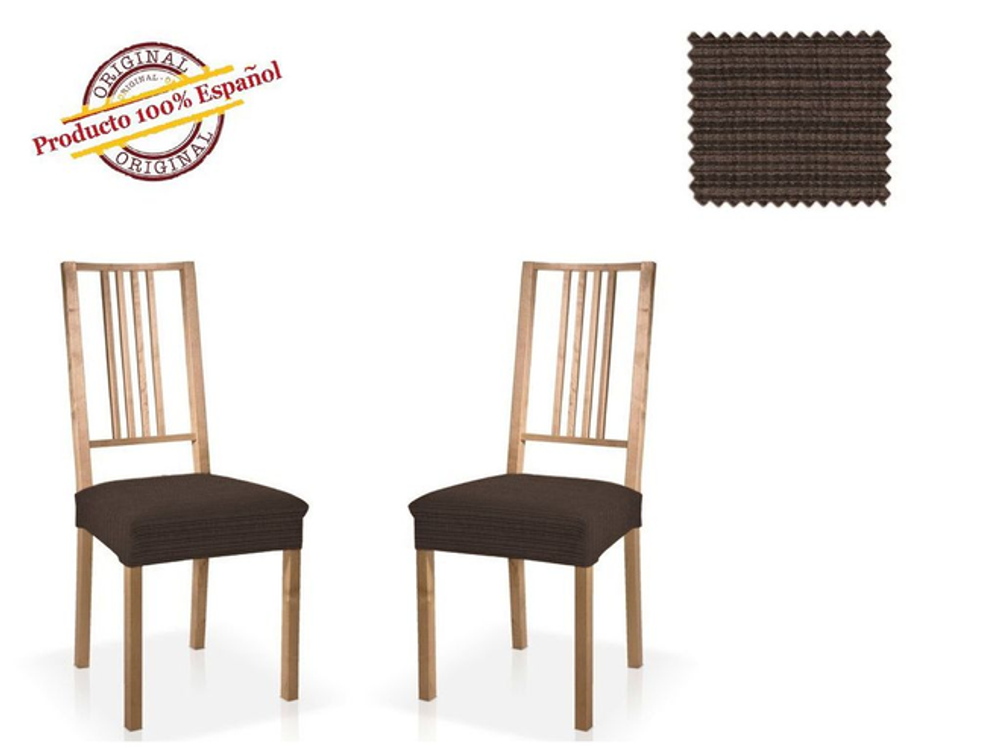 Чехол Ибица на сидение стула, цвет Грис (2 шт.)