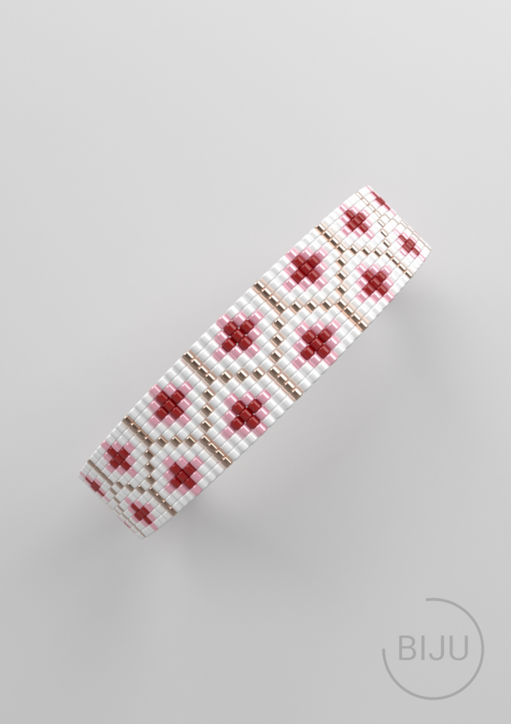 Схема LOOM, Схема браслета на станке, узор из Miyuki Delica 11/0, файл PDF, №441L