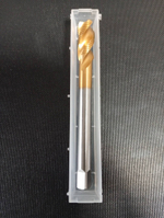 Метчик машинно-ручной М12х1.75 DIN 376 HSSE для глухих отверстий с винтовой канавкой с покрытием TiN