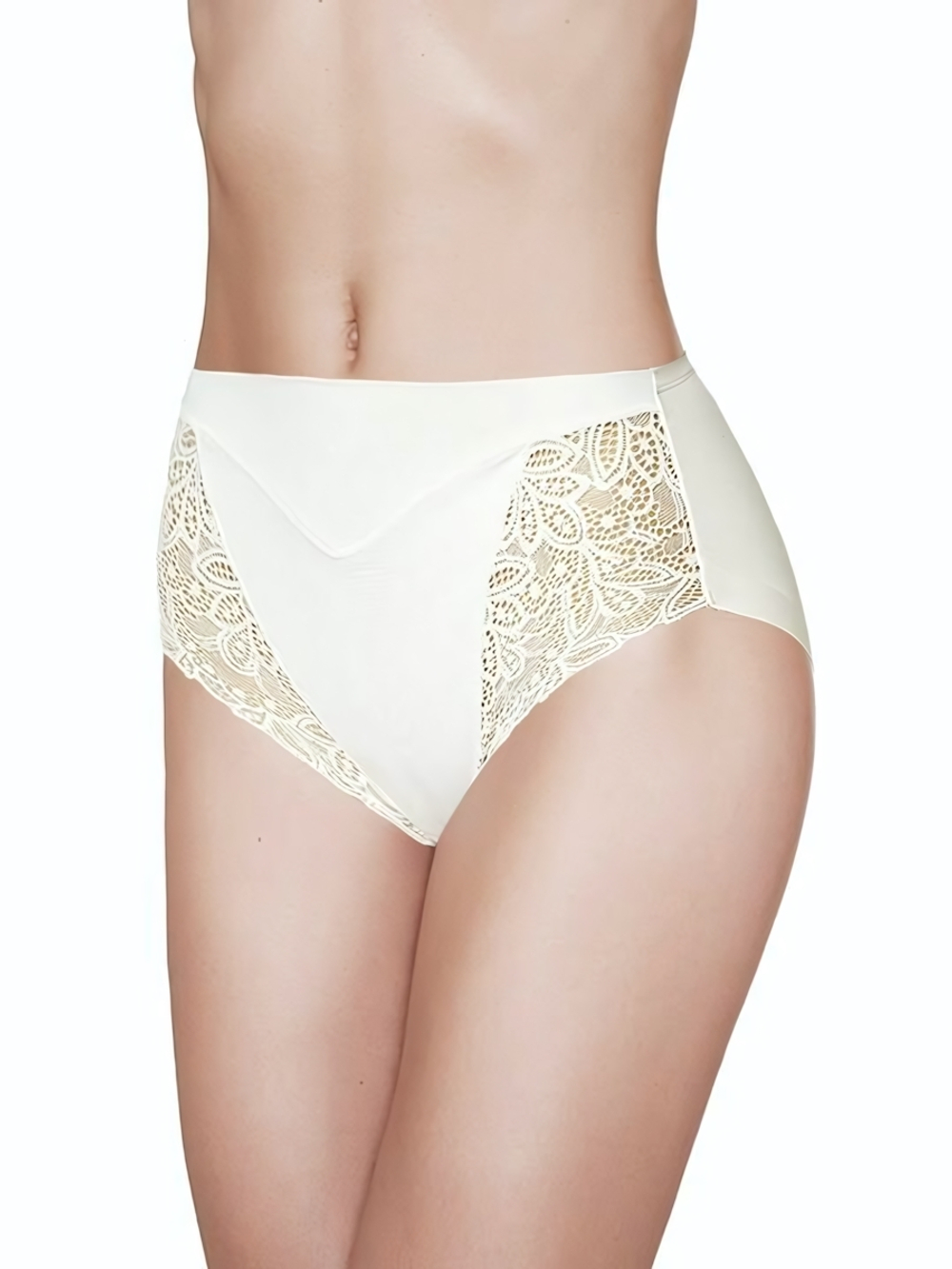 Трусики-слип со средней линией талии Bella Best Comfort (Размер: M) (Цвет: телесный)