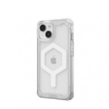 Чехол с поддержкой MAGSAFE Uag Plyo для iPhone 15 6.1", цвет прозрачный/белый (Ice/White)