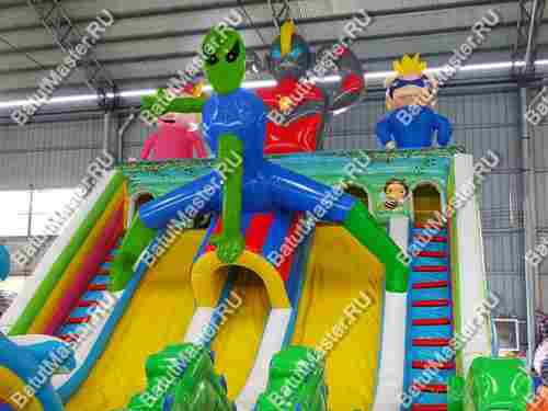 Коммерческий надувной батут "Маскарад" 14*7*6,5 м