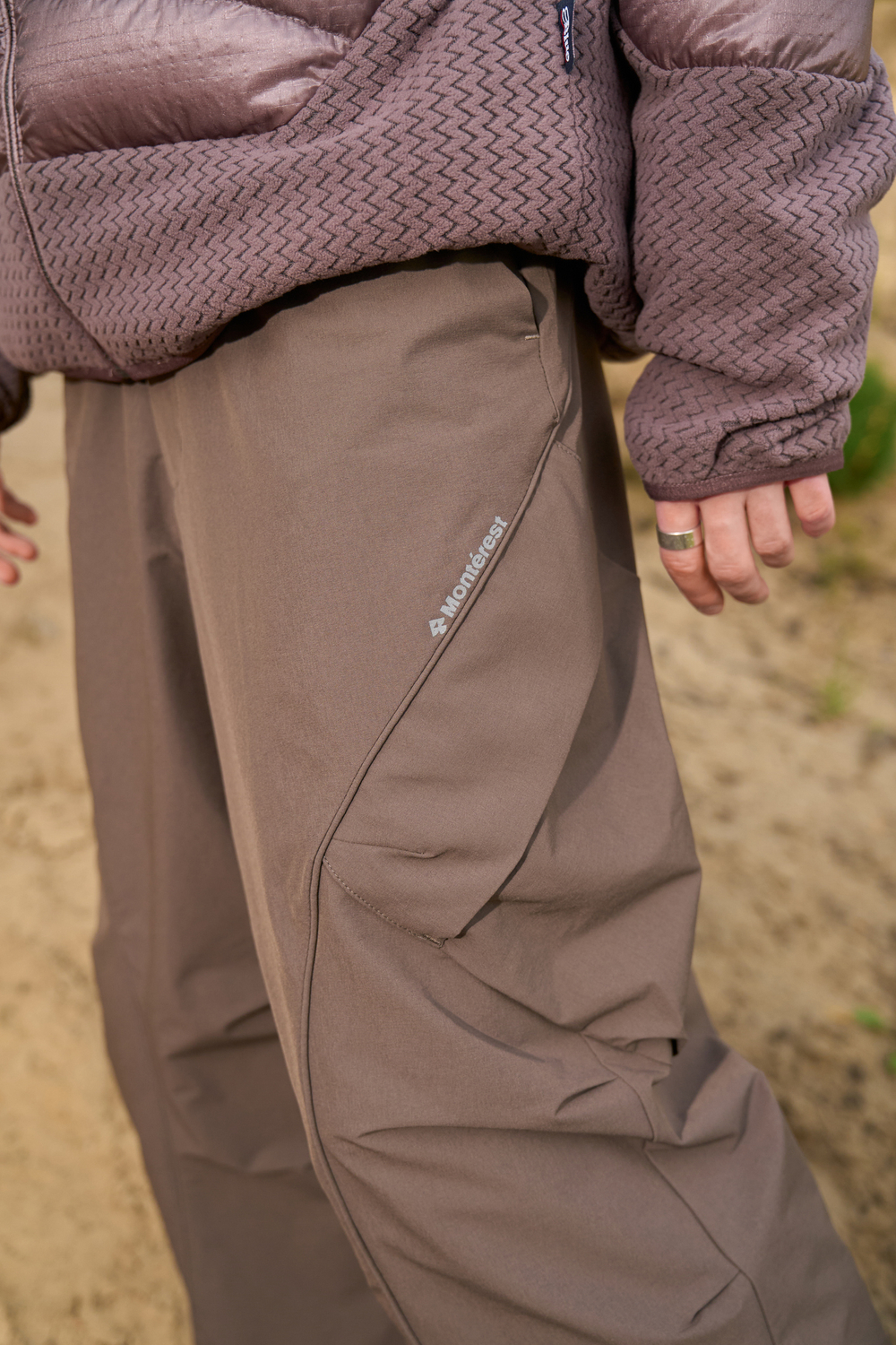 Брюки Nothomme Monterest Outdoor Lightweight Cargo Paratrooper Pants "Cocoa Brown"
