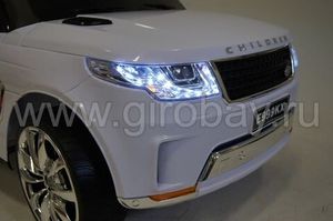 Детский электромобиль River Toys RANGE ROVER SPORT E999KX белый