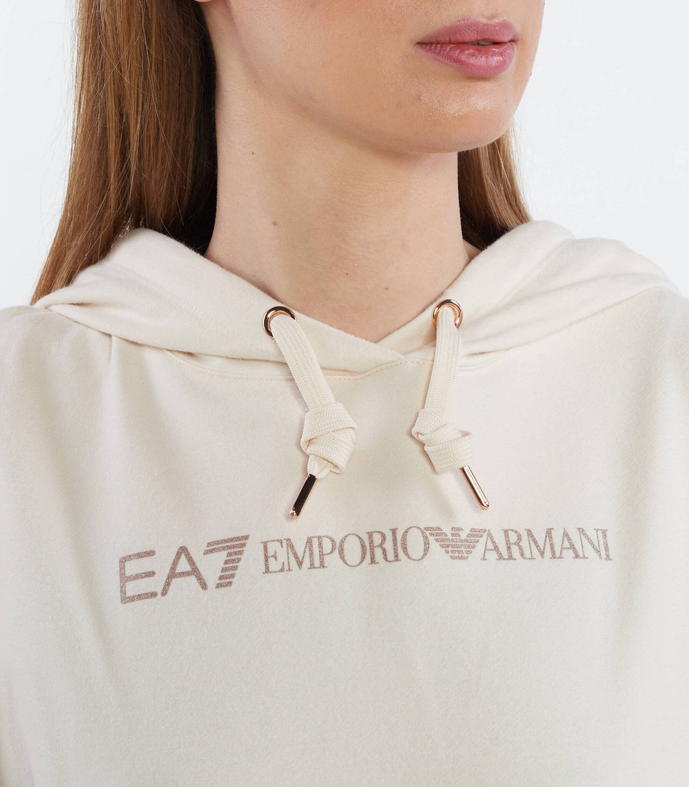 Худи EA7 - бежевый(3RTM20 TJCQZ)