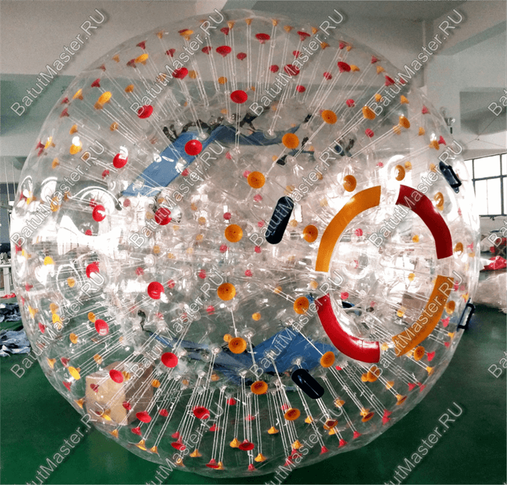 Зорб ПВХ "Улей", усиленные сиденья, диаметр 3 м