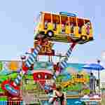 Аттракцион лавочка «Небесные качели», 24 места, 14×4×3,5 м