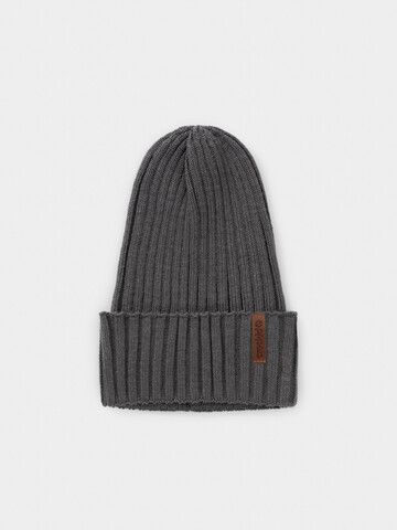 шапка  для мальчика  КВ 20447/тем.серый меланж