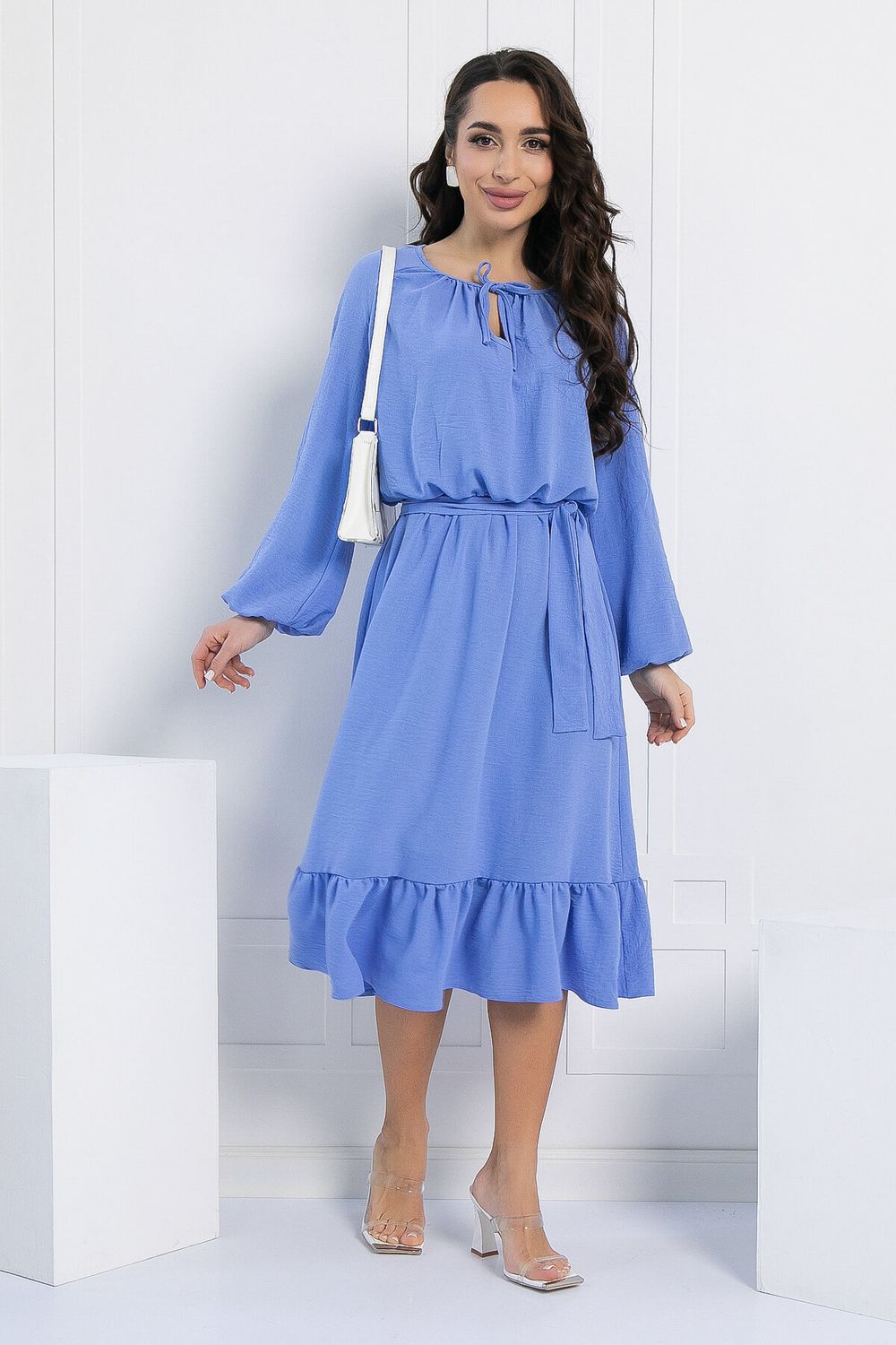 Платье Алания (голубое) П12997-10М LT Collection