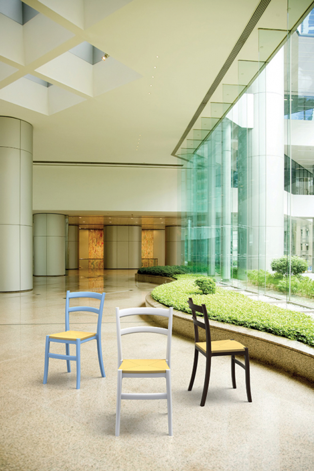 Стул пластиковый Siesta Contract Tiffany-S, белый