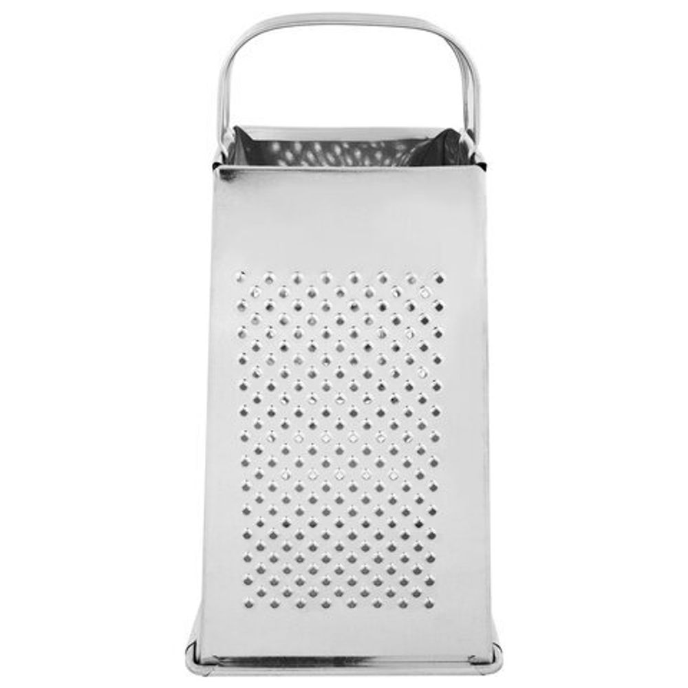 Терка 4 грани 22х11х8,5 см, белая жесть, BOOMHOUSE (БумХаус) Classic, 701858