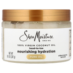 SheaMoisture, питательное и увлажняющее средство для всего организма, 100% кокосовое масло первого отжима, 287 г (10,1 унции)