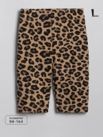 Леопардовые велосипедки для девочки на лето