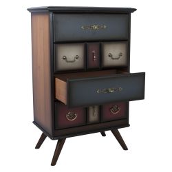 Комод Пандора - 1 с 4 ящиками Орех Mix