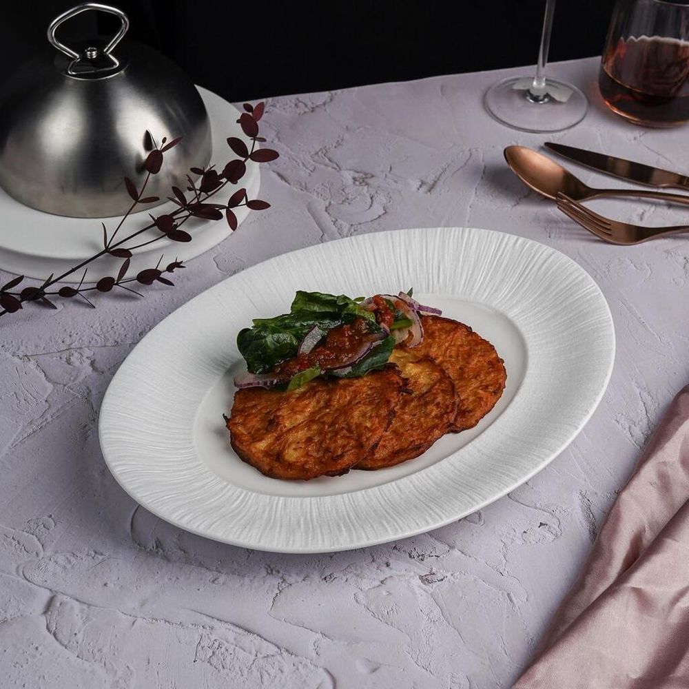 Блюдо овальное 31,5*23,3 см h3,5 см Frost   Proff Cuisine [3]