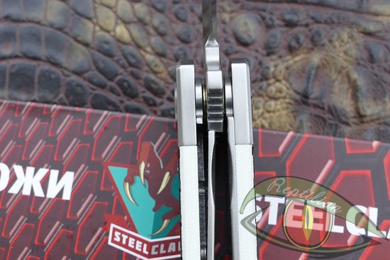 Складной нож Steelclaw Сёгун-01 c клинком из стали D2, рукоять G10 / Stainless Steel